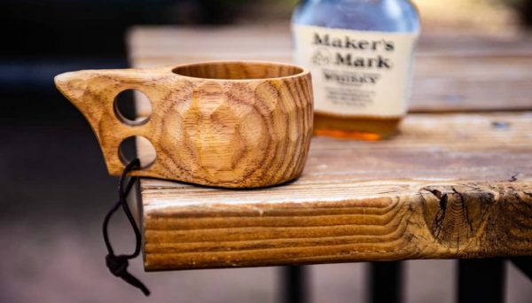 Wood Whiskey Mug