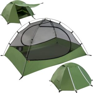 3 Season Ultralight Waterproof 2-Person Backpacking Tent